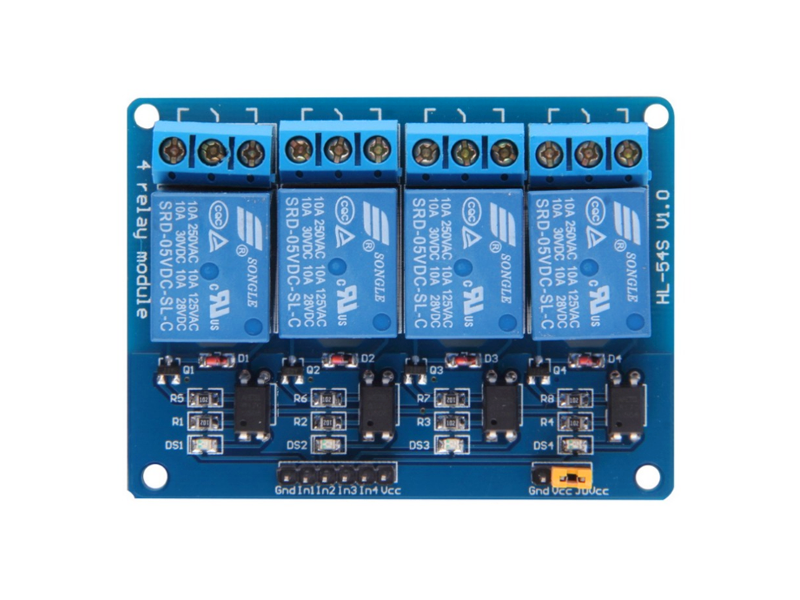 4 Channel 5V Relay Module - Image 2